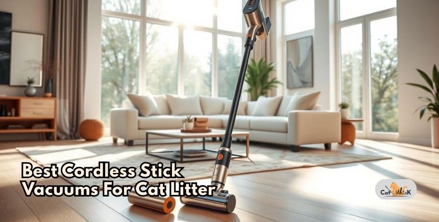 best cordless stick vacuums for cat litter