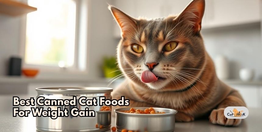 best canned cat foods for weight gain