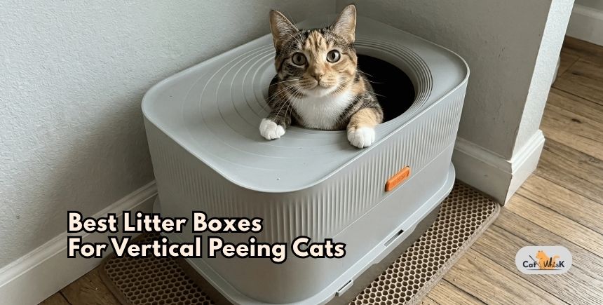 best litter boxes for vertical peeing cats