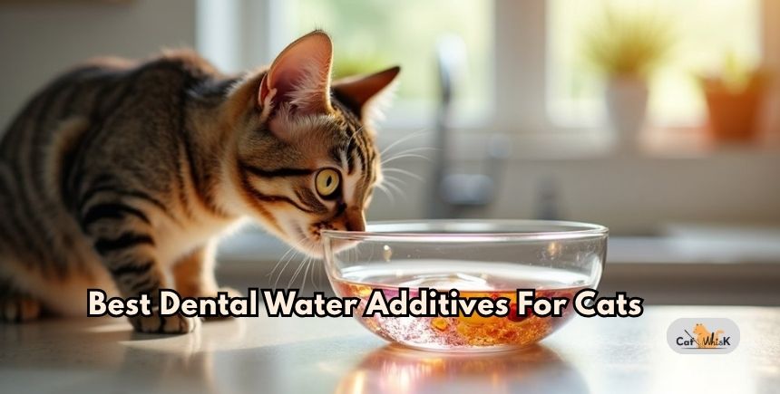 best dental water additives for cats